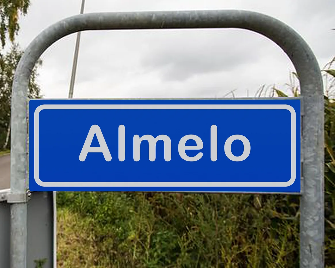 Plaatsnaambord Almelo