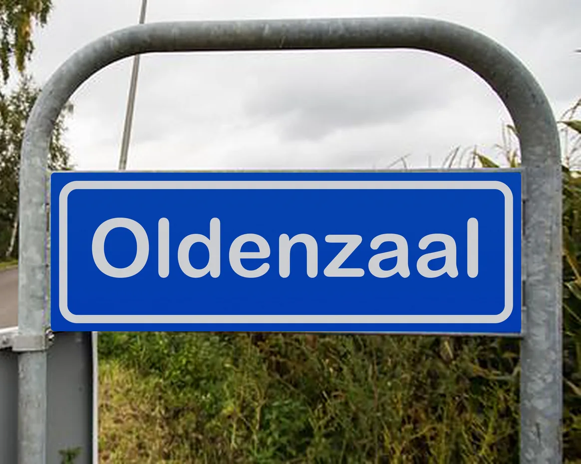 Plaatsnaambord Oldenzaal